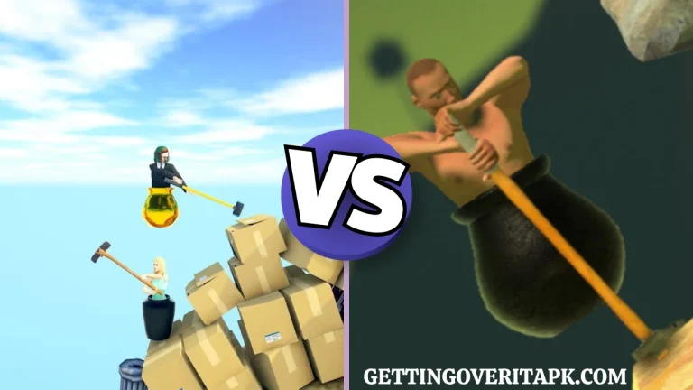 Getting Over It vs. Hammer Climber Man Pot Man 3D