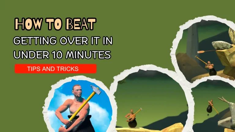 How to Beat Getting Over It in Under 10 Minutes Tips and Tricks